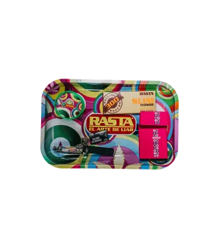 Pack Fumador Completo 5: Bandeja + Grinder + Pipa Y Mucho Más