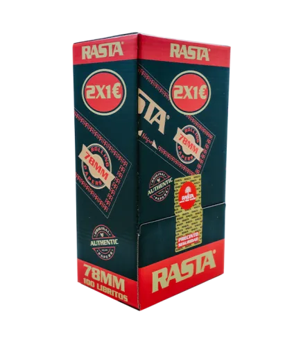 Papel De Liar Negro 2X1€ De 78Mm - 100 Librillos
