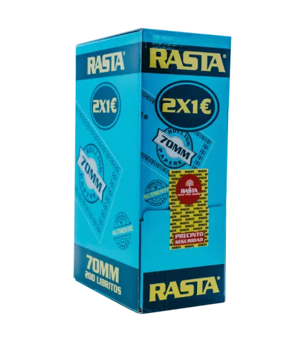 Papel De Liar Azul 2X1€ De 70Mm - 200 Librillos