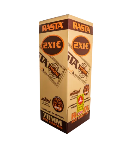 2X1€ Papel De Liar Natural 78Mm - 200