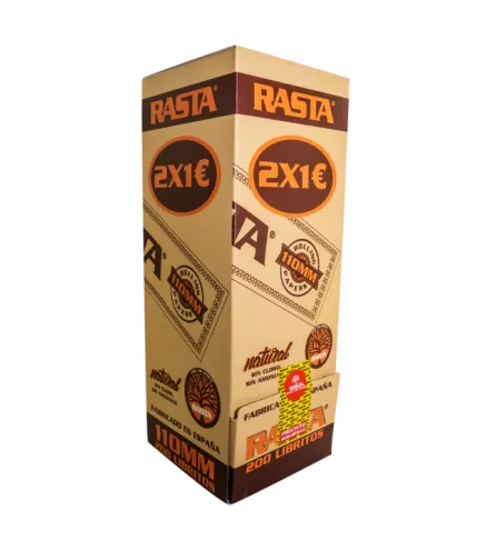 2X1 Papel De Liar Natural 110Mm Slim - 200