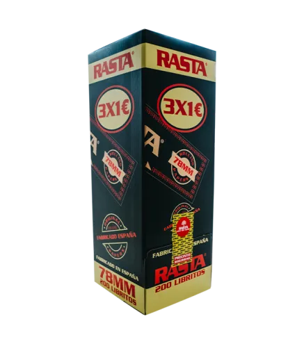 Pap.3X1€ Negro-78Mm 200Lib Emb 9Exp