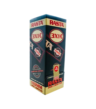 Pap.3X1€ Negro 110Mm 200Lib Emb 9Exp