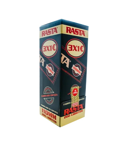 Pap.3X1€ Negro 110Mm 200Lib Emb 9Exp