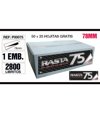 Granel Papel 78Mm 75 Hojitas