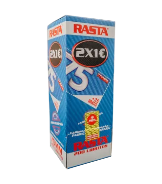 2X1€ Papel De Liar 75 Horas Azul - 200