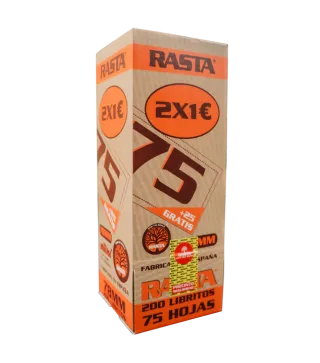 2X1€ Papel De Liar Natural 78Mm - 200