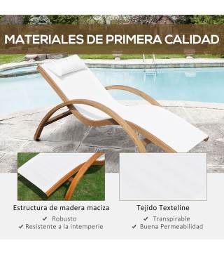 Tumbona de Madera