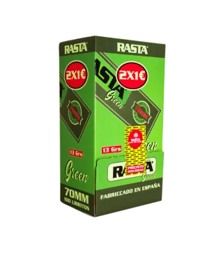 Papel 100 Lib. 2X1€ 70Mm Verde 13 Grs. Est: 100 Und Emb: 9 Est,