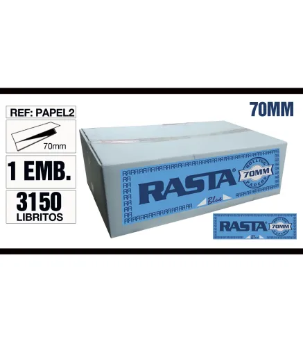 Granel Papel 70Mm Azul