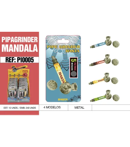 Pipa Grinder Mandala