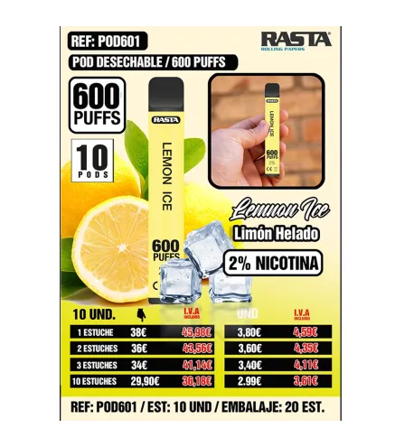 Pod 600 2%Nict-Limon Est 10 Emb 20Est