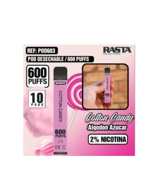 Pod 600 2% Algodon-Azucar Est 10 Emb 20