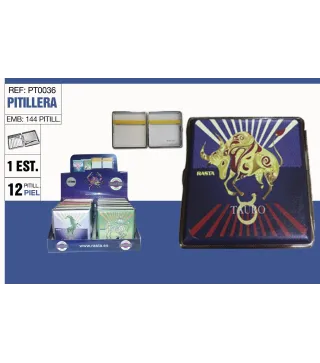 Pitillera Piel Pintada Zodiaco