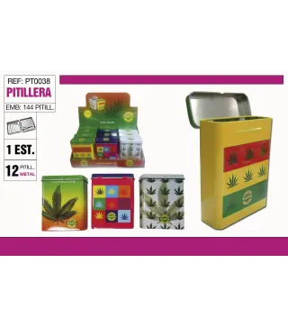 Pitillera Lata-Metal María