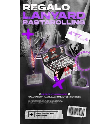 Carbón 33Mm + Lanyard