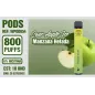 Pod Desechable 800 Puffs 0% Nicotina Sour Apple Ice