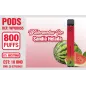 Pod Desechable 800 Puffs 0% Nicotina Watermelon Ice (Sandia Helada)