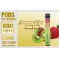 Pod Desechable 800 Puffs 0% Nicotina Strawberry Kiwi (Fresa-Kiwi)