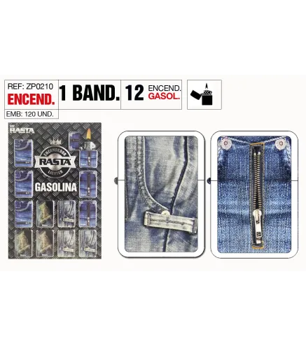 Encendedor Gasolina Jeans