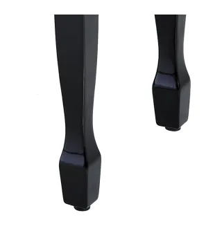 Banco de Piano Altura Ajustable Banqueta de Piano Asiento de Cuero Sintético Patas de Madera 64x35x55 cm Negro