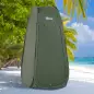 Tienda de Ducha Pop Up con Protección UV Techo Impermeable y Asa para Camping Playa 100x100x185 cm Verde