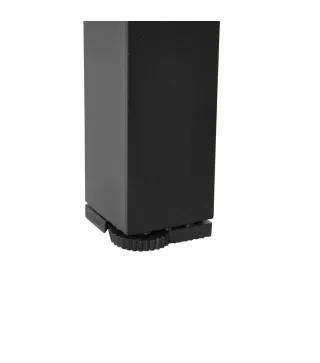 Mesa de Comedor Exterior de Aluminio Mesa de Jardín Exterior para 8 Personas con Encimera de Listones para Terraza Balcón 190x90