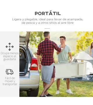 Conjunto de 2 Tumbonas Plegables de Aluminio con Respaldo Regulable en 5 Posiciones Reposacabezas 60x100x85 cm Blanco