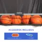 Juego de Canastas Plegable, Máquina de Baloncesto Juguete Contador y Marcador Electrónico, con Soporete de Acero, Red, Cesta de