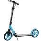 Patinete Plegable para Adultos y Niños de +14 Años Scooter con Manillar Ajustable 91,5x36,5x91-104 cm Azul