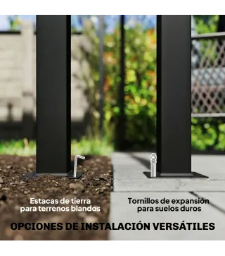 Pérgola de Jardín 6x3 m Gazebo con Techo Retráctil de Poliéster Resistente a los Rayos UV Gris Oscuro