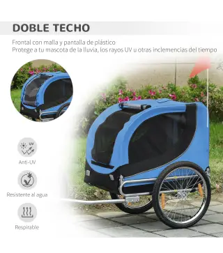 Remolque Bicicleta de Mascota