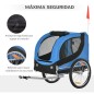 Remolque Bicicleta de Mascota Remolque Bicicleta de Mascota