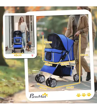 Cochecito para Perro y Gato