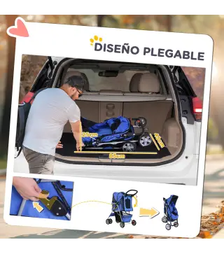 Cochecito para Perro y Gato