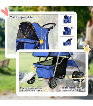Cochecito para Perro y Gato