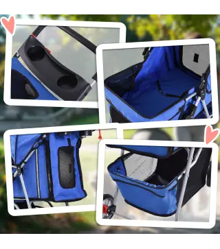 Cochecito para Perro y Gato