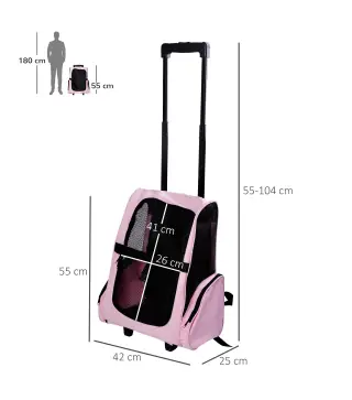 Transportín Carrito para Mascotas