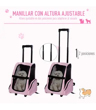 Transportín Carrito para Mascotas