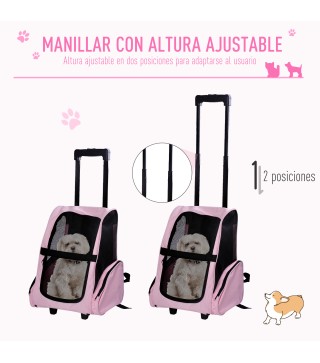 Transportín Carrito para Mascotas