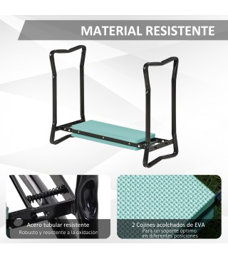 Taburete Reclinatorio de Jardín