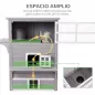 Caseta para Gatos de Madera Exterior Casa Grande para Gatos de 3 Pisos con Múltiples Entradas Ventanas y 2 Plataformas para Terr Caseta para Gatos de Madera Exterior Casa Grande para Gatos de 3 Pisos con Múltiples Entradas Ventanas y 2 Plataformas para Terr