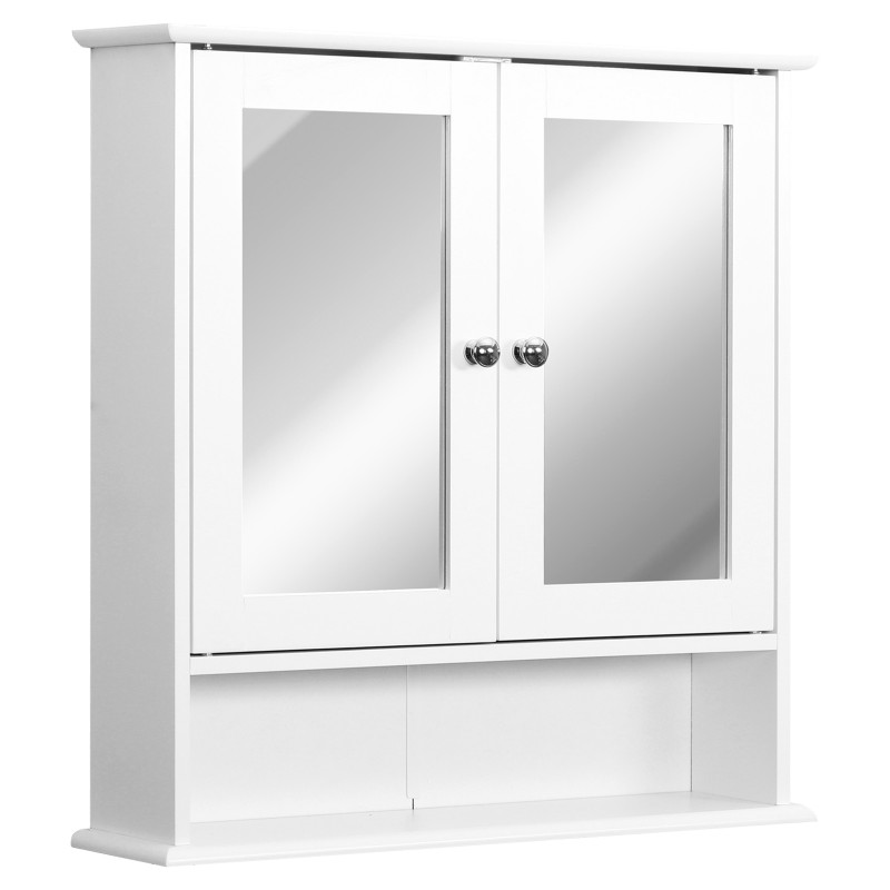 Armario de Baño con Espejo de Pared Armario de Baño con Espejo de Pared