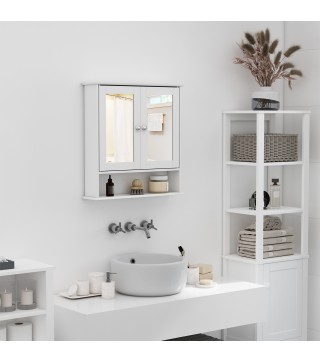 Armario de Baño con Espejo de Pared