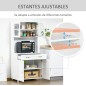Armario Buffet de Cocina con Aparador Armario Buffet de Cocina con Aparador