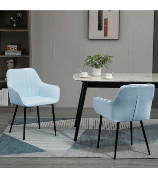 Juego de 2 Sillas de Comedor