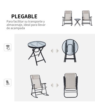 Set de Muebles de Jardín