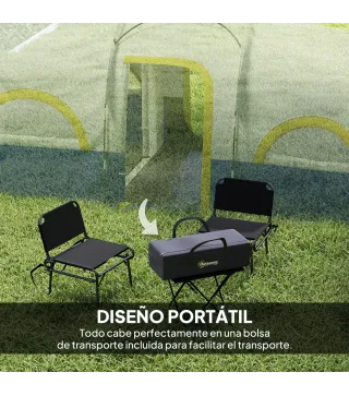Tienda de Campaña Familiar para 4-6 Personas Impermeable con Dormitorios Independientes 435x251x195 cm Azul y Blanco
