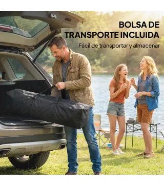 Carpa Plegable 3x3 m Pop-up con UPF50+ 4 Laterales Desmontables Altura Ajustable y Bolsa de Transporte Verde