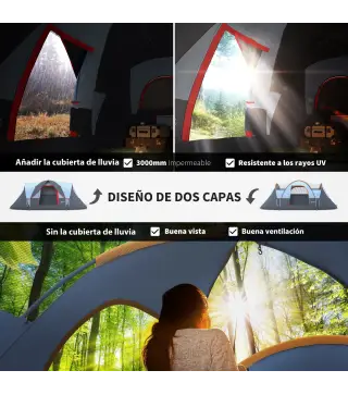 Tienda de Campaña Familiar